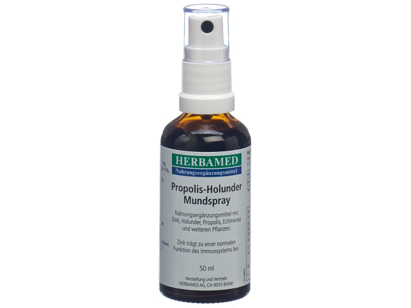 HERBAMED Spray buccal propolis sureau 50 ml