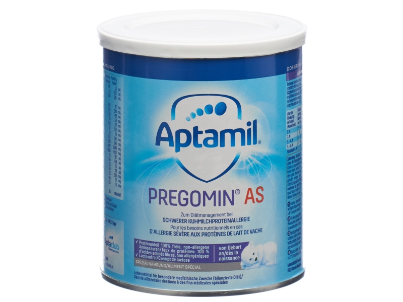 MILUPA Aptamil Pregomin AS, dès la naissance, 400 g