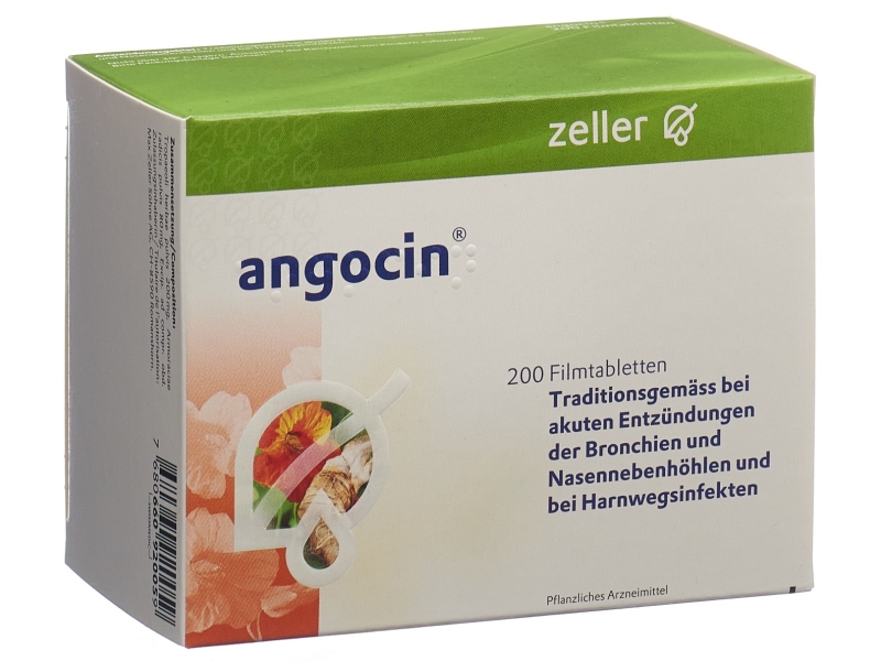 ZELLER Angocin 200 comprimés