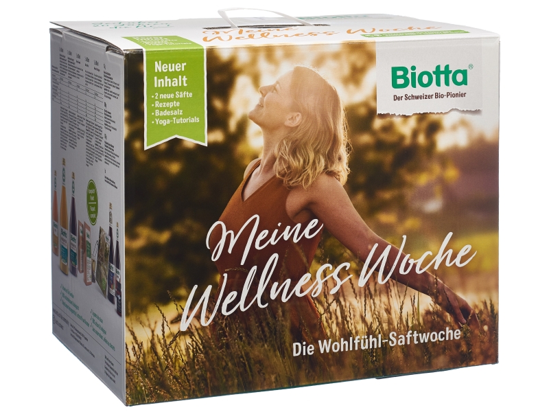 BIOTTA Wellness Woche Bio Karton