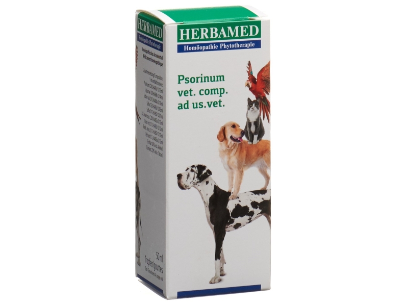 HERBAMED Psorinum composant à usage vétérinaire flacon 50 ml