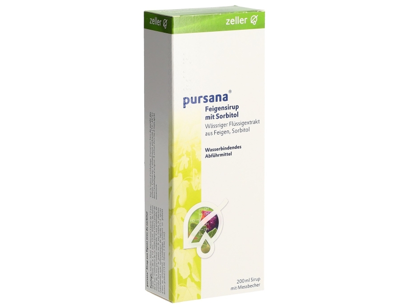 PURSANA sirop aux figues avec du sorbitol 200 ml