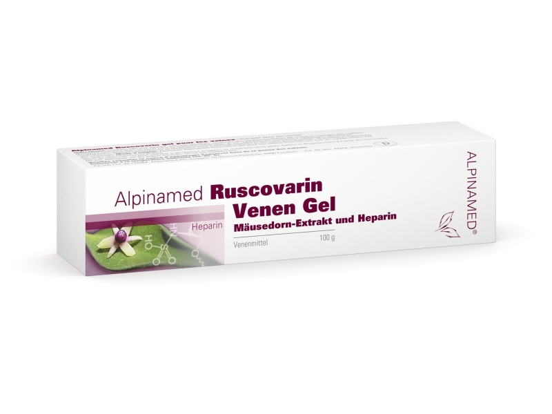 ALPINAMED Ruscovarin Gel pour les veines 100g