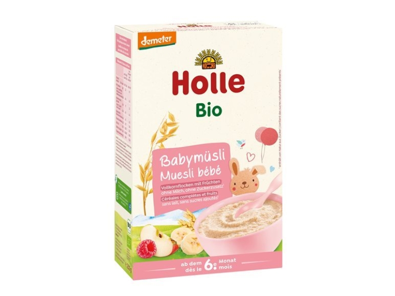 HOLLE bouillie muesli pour bébé bio 250 g