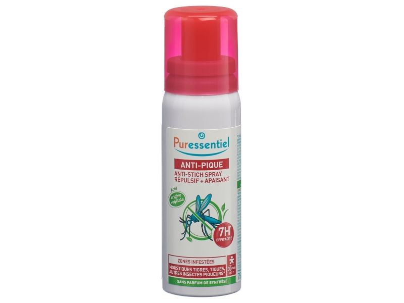 PURESSENTIEL Anti-Pique Spray Répulsif 75 ml