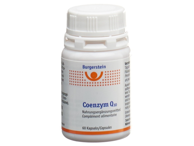 BURGERSTEIN Coenzyme Q10, 60 Capsules