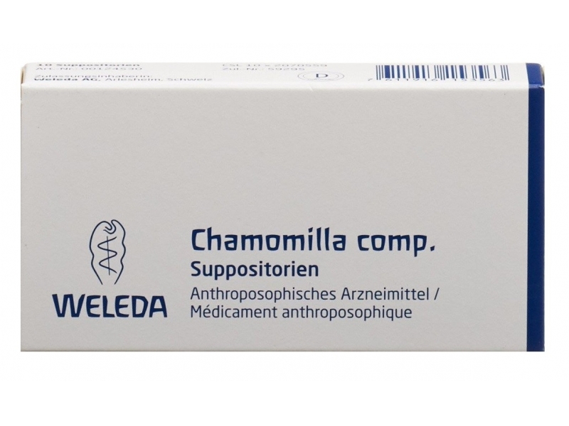 WELEDA Chamomilla comp. 10 suppositoires