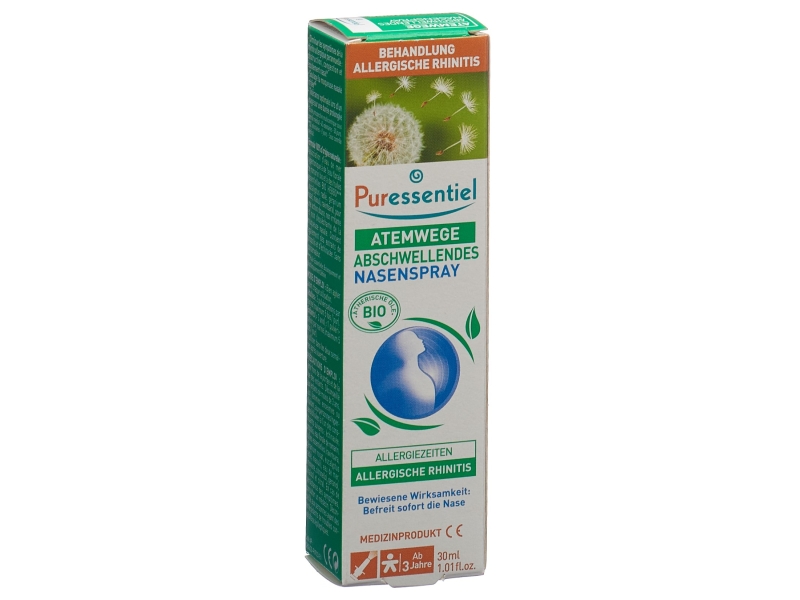 PURESSENTIEL Spray nasale decongestionante, formato rinite allergica, 30 ml