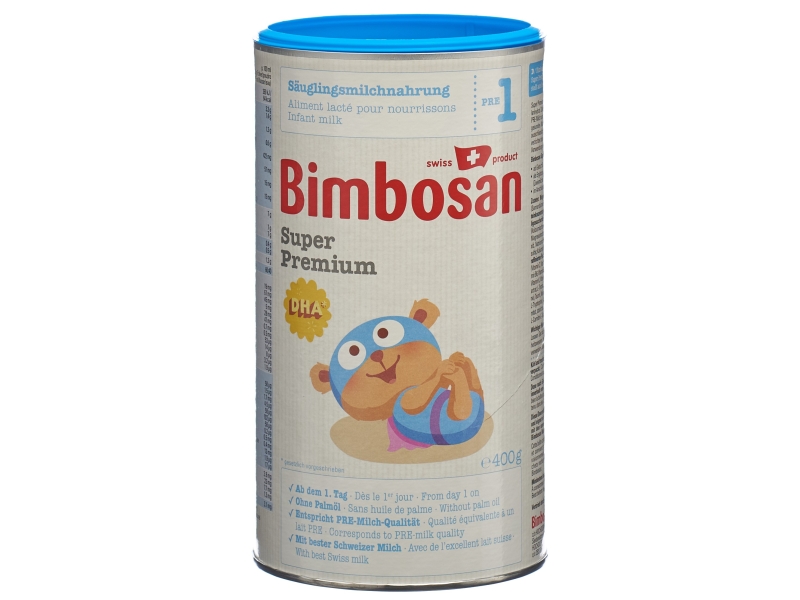 BIMBOSAN Super Premium 1 lait pour nourrissons boîte 400 g