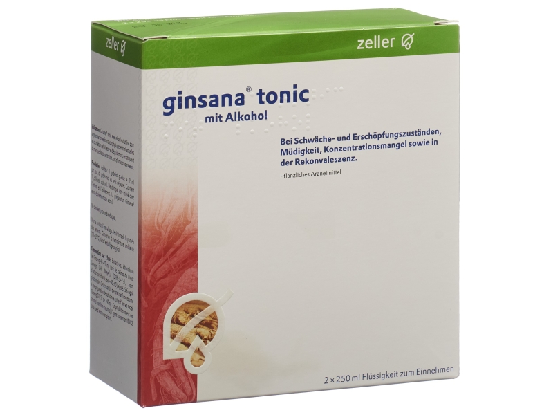 GINSANA Tonic mit Alkohol 2 Fl 250 ml