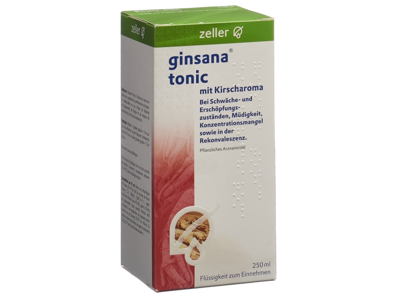 GINSANA Tonic mit Kirscharoma Fl 250 ml