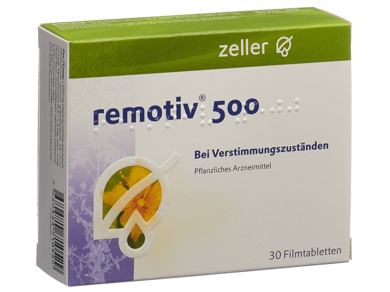ZELLER Remotiv 500 mg 30 comprimés