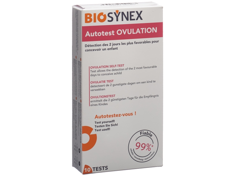 BIOSYNEX Test d'ovulation 10 pièces