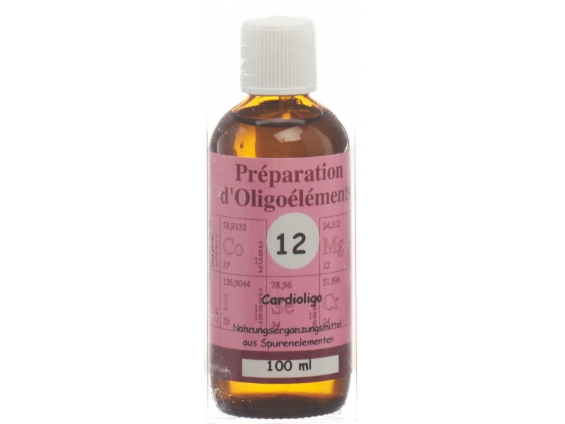 BIOLIGO no 12 préparation d'oligoéléments 500 ml