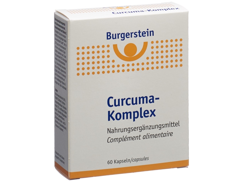 BURGERSTEIN Curcuma Komplex 60 capsules