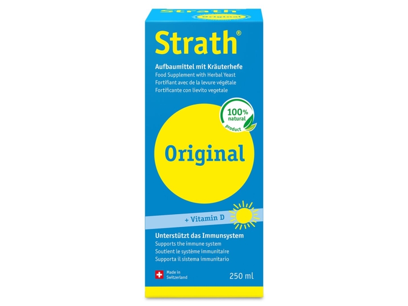 STRATH Original liquide fortifiant + vitamine D 250 ml