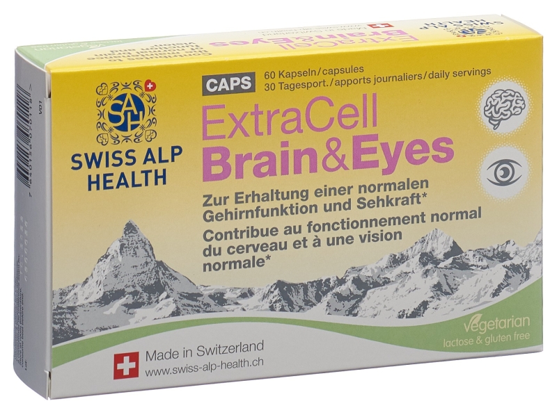 EXTRA CELL Brain & Eyes Kaps 60 Stk