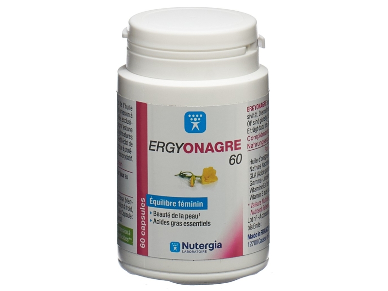 NUTERGIA Ergyonagre-Bioléine 60 capsules