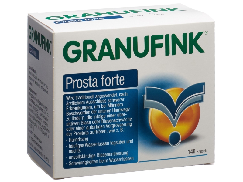 INTERDELTA Granufink Prosta Forte 140 capsules
