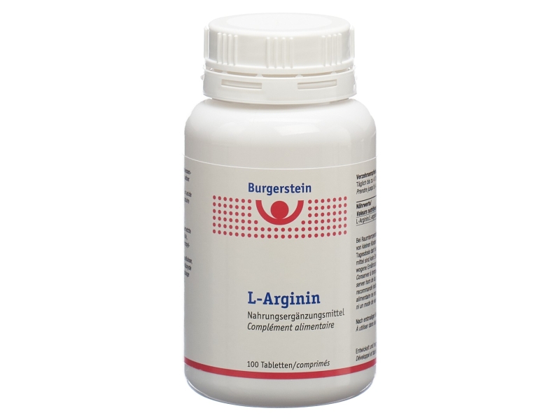 BURGERSTEIN L-Arginin Tabl 100 Stk