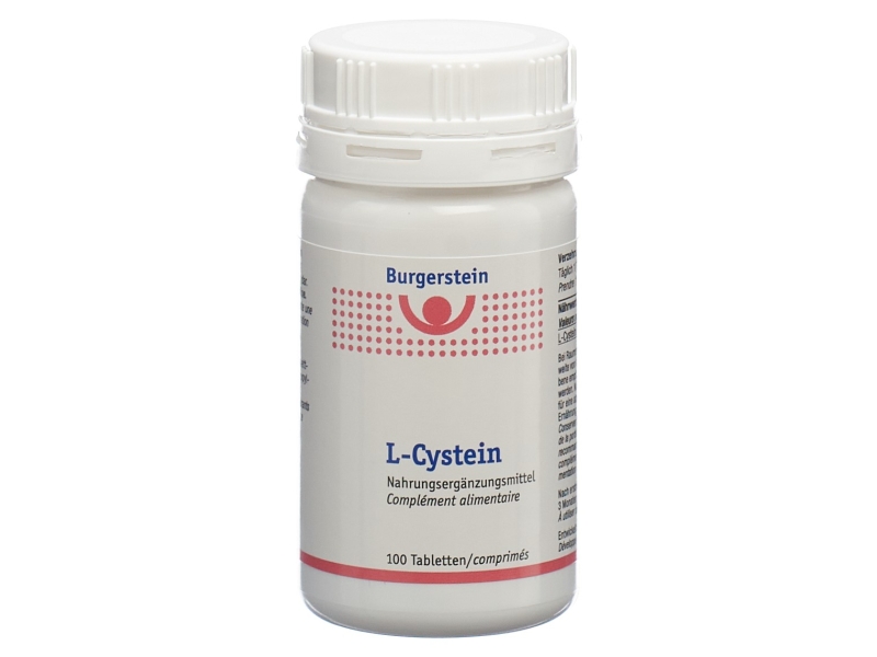 BURGERSTEIN L-Cystein Tabl Ds 100 Stk