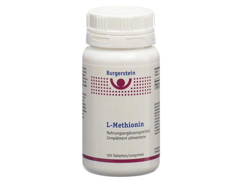 BURGERSTEIN L-Methionin Tabl 100 Stk