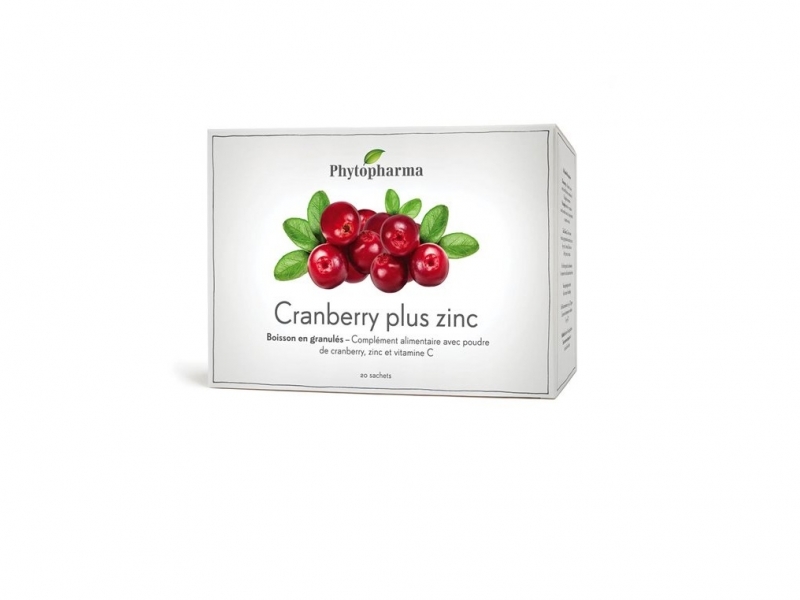 PHYTOPHARMA cranberry plus zinco bustine 20 pezzi