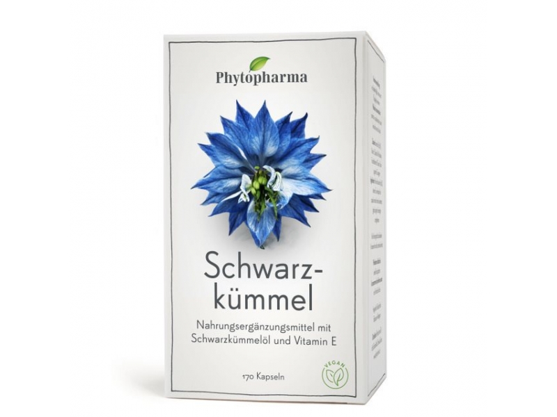 PHYTOPHARMA Schwarzkümmelöl Kapseln 500 mg 170 stück