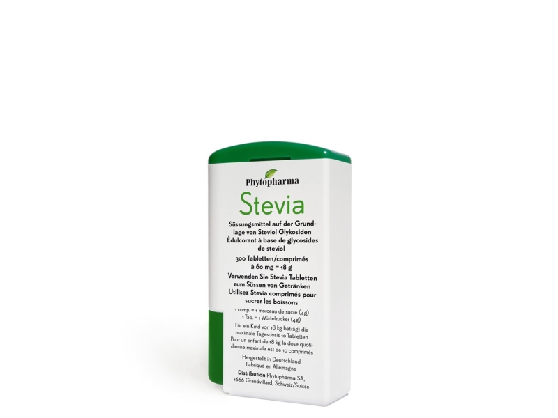 PHYTOPHARMA Stevia Comprimés 300 Pièces