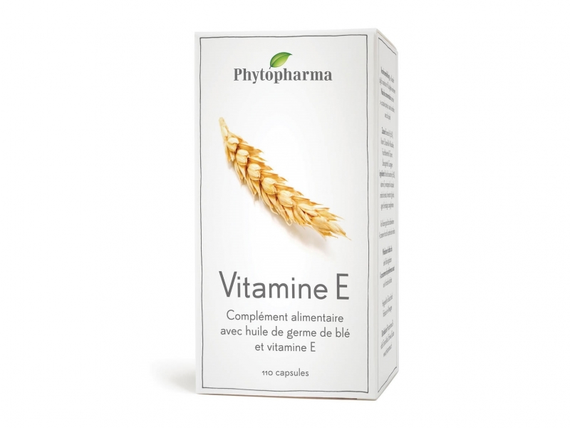PHYTOPHARMA Vitamine E Capsules 110 Pièces